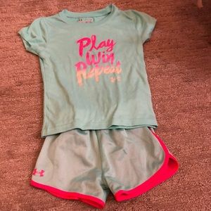 Under Armour 3t girls set